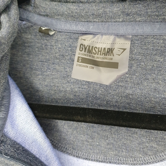 GYMSHARK Impulse Zip Hoodie Blue/Gray Women's Size S - Picture 8 of 10
